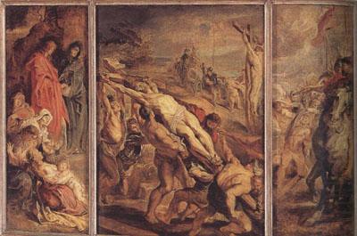 The Raising of the Cross (mk01), Peter Paul Rubens